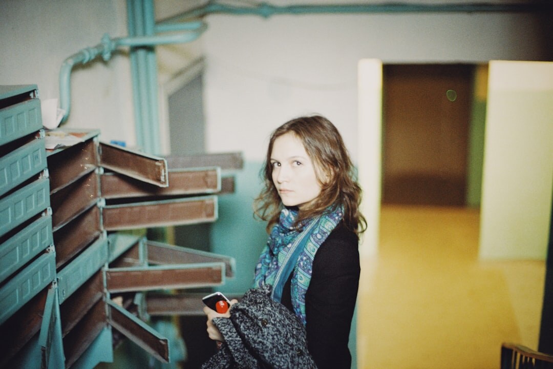 Portrait of a woman studio production manager